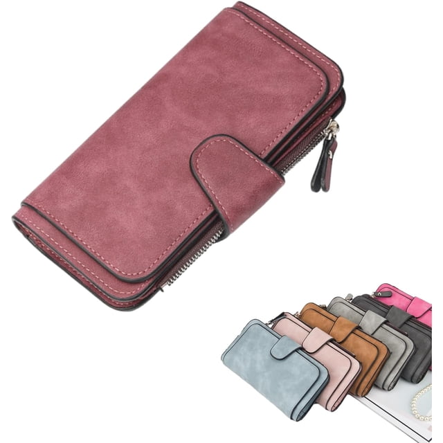 Cartera popular, Carteras populares para mujeres, Carteras múltiples retro glamorosas, Múltiples ranuras para tarjetas, Gran capacidad