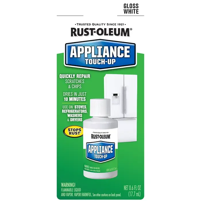 Rust-Oleum Appliance Touch Up Paint, White 203000