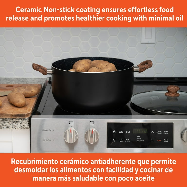 IMUSA 10Qt Talavera Dutch Oven - Nonstick Ceramic Coating