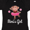 thumbnail image 4 of Inktastic Mimi Girl Ballerina Monkey Girls Baby Bodysuit, 4 of 5