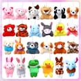 thumbnail image 5 of Simzone 28 Pack Valentines Day Animal Plush Toy with Heart Boxes for Kids, Cute Small Stuffed Animal Keychain Toy for Party Favors, School Classroom Exchange Prizes Gift for Toddlers Girls Boys, 5 of 8