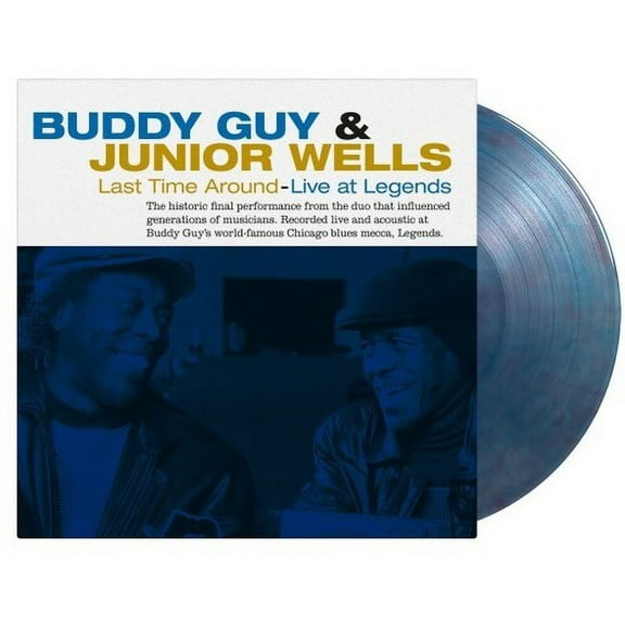 Guy,Buddy / Wells,Junior - Last Time Around: Live At Legends - Limited 180-Gram Blue & Red Marble Colored Vinyl - Music & Performance