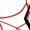 White, variant on Men's 180g Heavyweight 100% Cotton T-Shirt with Red Spider Web & Black Spider Graphic Print - Casual Round Neck Short Sleeve Summer Tee for Halloween, Themed Events & Casual Attire
