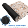 thumbnail image 6 of Long Mouse Pads for Desk,Shibainu and Love Desk Mats on Top Of Desks, Desk Mouse Pad Extra Large with 3mm Non-Slip Base and Stitched Edge for Gaming,Office,Work,Home 31.5"x11.8", 6 of 6