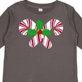 thumbnail image 4 of Inktastic Candy Canes and Holly Christmas Boys or Girls Long Sleeve Toddler T-Shirt, 4 of 5