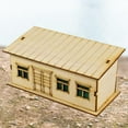 thumbnail image 6 of MERIGLARE 1/60 Miniature House Model Mini Accessory Unique Scenery 3D Handmade Building Model Architecture Scene for Diorama Sand Table Style C, 6 of 8