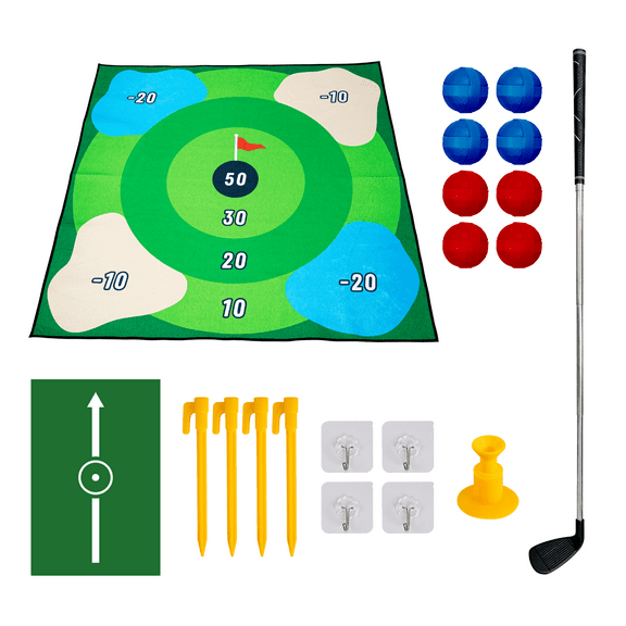 Sticky Chipping Golf Target Game, Indoor Outdoor Game, for All Ages, by MinnARK
