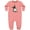 Mauve, variant on Inktastic Tri Color Corgi Baby Fleece Romper