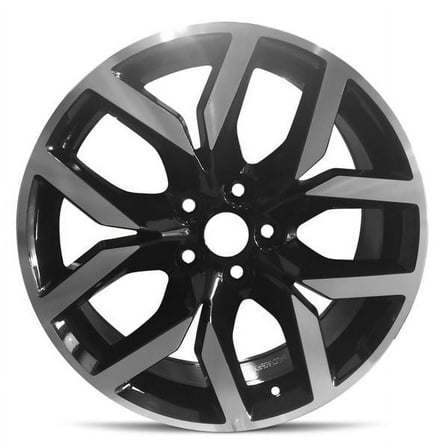New 19x8.5 inch Wheel for 2016-2020 Chevrolet Impala Black Machine Face Alloy Rim