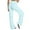 Light Blue, variant on Women's Casual Pants High Waist Lifting Soft Stretchy Comfy Trousers for Yoga Gym Workout Athletic Wear
