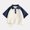 Navy, variant on Liyamei Children's Summer Casual Breathable Crew Neck T Shirt Shirt Short Sleeved Shirt Boys Button Down Shirts Size 4-5 Years