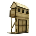 thumbnail image 2 of Kits de modelo de construcción de arquitectura a escala 1:72, colección DIY sin montar escena de arquitectura de para accesorio, decoración puerta Hugo casa de modelos de construcción, 2 of 10