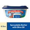 Challenge, Spreadable butter w/ olive oil, 6.5 oz