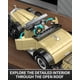 thumbnail image 3 of Kit de construcción Mould King Classic Vintage Car a escala 1:16, 897 piezas, 3 of 7