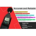 thumbnail image 4 of SM-130DB Digital Decibel Meter Reader and Sound Level Meter Type 2 with Calibration Certificate. Measurement Device for Environmental and Mechanical Noise Monitor - Manufacturing, Office, Classroom, 4 of 6