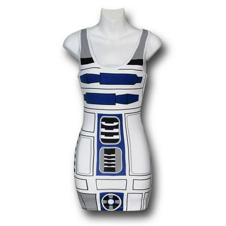 Star Wars Women's R2D2 Costume Tank Dress-Large