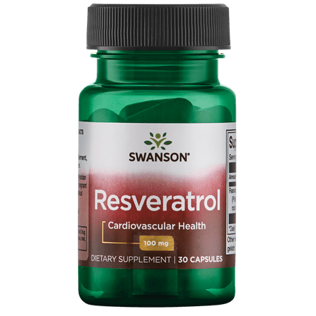 Swanson Resveratrol 100 mg 30 Caps