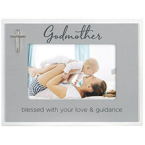 GODMOTHER w Metal Holy Cross  - 4x6