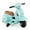 Vert, variante sur Costway Moto pour Enfants à Chevaucher avec Roues Stabilisatrices, Phare, Klaxon, Batterie 6 V, Blanc
