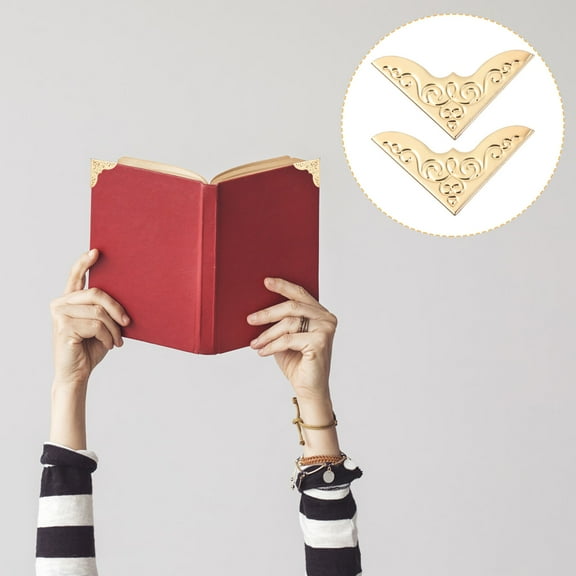 PENIKOKO Scrapbook Corner Protectors 20pcs for Notebook, Photo Album, Home Decoration, and Easy to Use