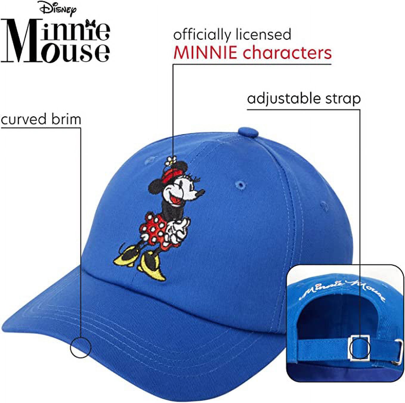 Disney Women’s Minnie Mouse Hat – Baseball Cap, Mom Hat - image 3 of 8