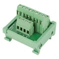 thumbnail image 2 of 2 In 8 Fr-4 Fiber Pcb Breakout Board, 1A For Width 35mm Rails, 2 of 8