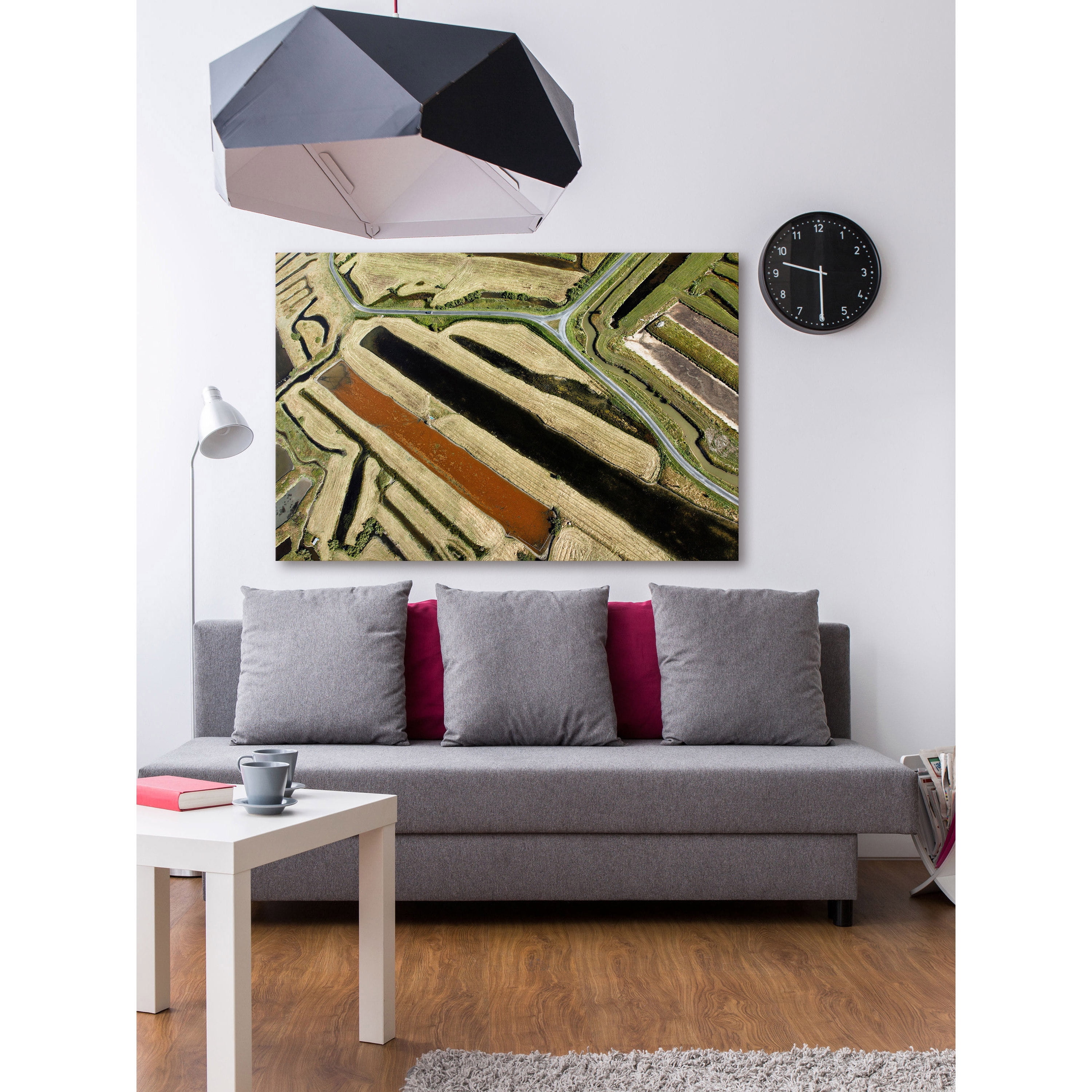 Marmont Hill "Green Paths" Painting Print on Wrapped Canvas