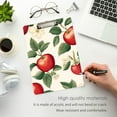 thumbnail image 3 of FORMRS Acrylic Clipboard with Low Profile Clip Standard A4 Letter Size, 12.5" x 9", Apples Flower Pattern, 3 of 8