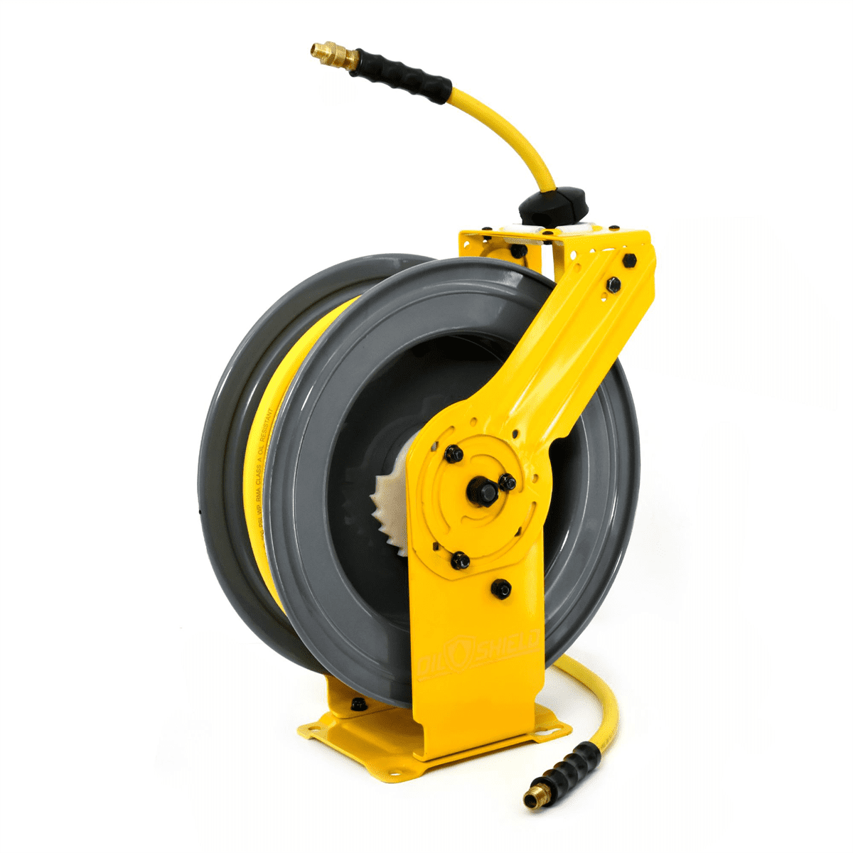 BluBird OilShield Heavy - Duty Air Hose Reel All - In - One 3/8 x 100