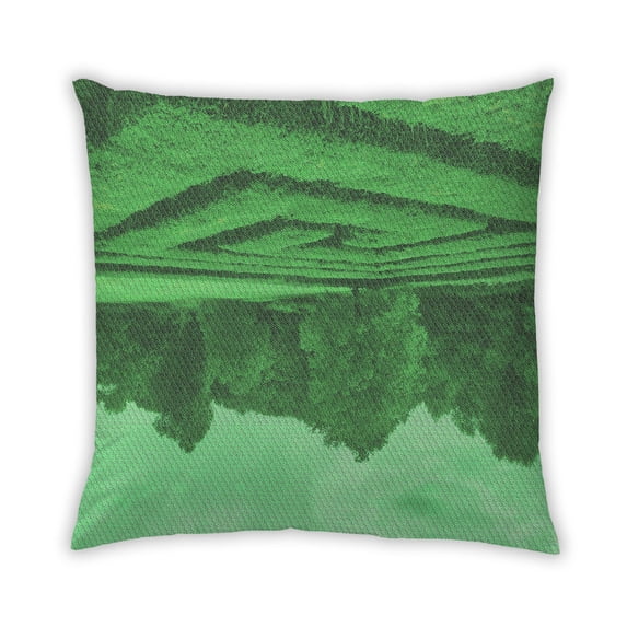 Ahgly Company Outdoor Square Contemporary Throw Pillow, 18 inch by 18 inch