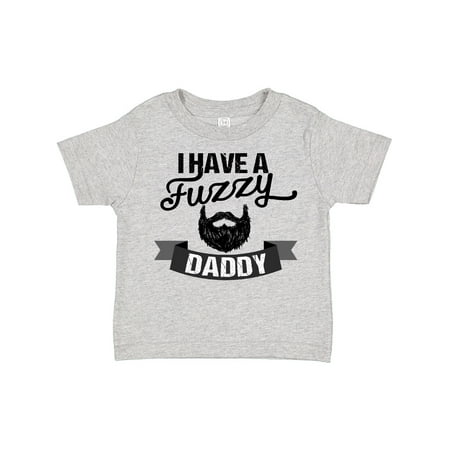 

Inktastic I Have a Fuzzy Daddy Beard Gift Toddler Boy or Toddler Girl T-Shirt