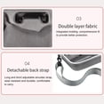 thumbnail image 4 of Bolsa De Almacenamiento De Cabeza De Trípode, Bolsa De Almacenamiento De Cabeza De Trípode Portátil Duradera Impermeable De Alta Capacidad Para El Trabajo, 4 of 8
