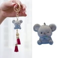 thumbnail image 2 of Giaone Lovely Resin Flocking Koala Keychain Accessory for Lovers Daily Use, 2 of 15