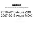 thumbnail image 2 of CMX Rear Disc Brake Caliper Assembly Left Right Side (Driver Passenger) Kit for Car Acura MDX ZDX KBC-100441, 2 of 10