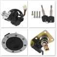 thumbnail image 4 of Ignition Switch Gas Cap Cover Seat Lock Key Replacement for Suzuki GSX600 1998-2006 GSX750 1998-2006 GSXR600 1997-2000 GSXR750 1993-1999, 4 of 5