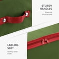 thumbnail image 6 of Ornament Storage Box 4-Inch, With Zippered Closure - Protect & Keeps Safe Up To 54 Holiday Ornaments & Xmas Decorations Accessories, Durable Non-Woven Ornament Storage Container & Two Handles, 6 of 8