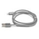 thumbnail image 1 of Cable cargador USB trenzado, Cable de carga USB trenzado resistente de 1M Cable cargador de sincronización de datos Tecnología innovadora, 1 of 9