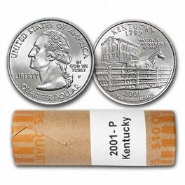 【新品未使用】2008年発行 ニューメキシコ州Quarter 1 バンク•ロール 2008-D New Mexico Statehood Quarter 40-Coin Roll (Mint