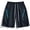 (Casual 82)Black, variant on Mens Summer Shorts Fashion Breeches Casual Solid-color Loose Elastic Waist Outdoor Sports Zipper Multi-pocket Short Pants Plus Size