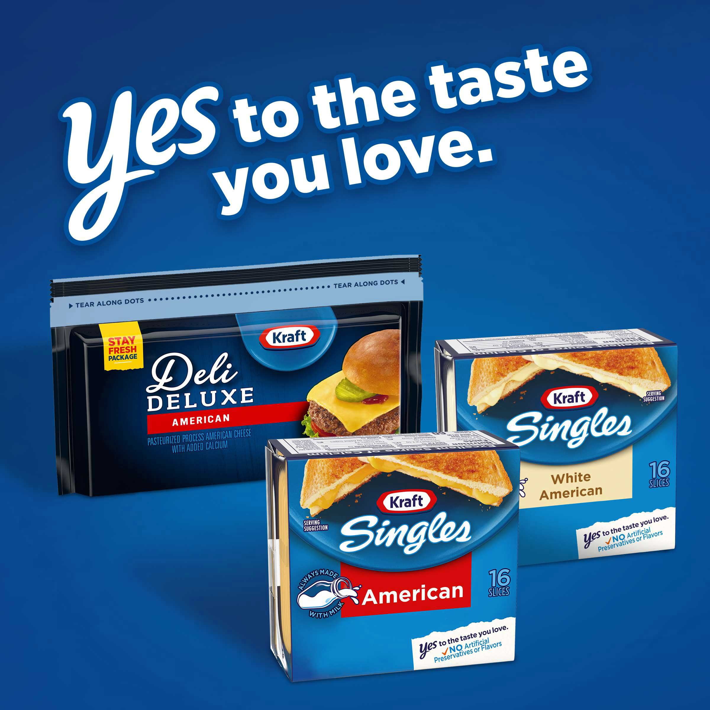 Kraft Individually Wrapped American Cheese Singles, 12 Ounce -- 12 per case