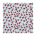 thumbnail image 6 of Wukai Flowers and Lady Bugs Waterproof Tablecloth for Kitchen Dining, Fits Square Tables for 2-4 Seats -54"x54", 6 of 7