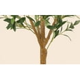thumbnail image 2 of Yesurprise Artificial Olive Tree 5FT Tall Faux Silk Olive Trees for Fake Potted Tree with Natural Wood Trunk and Lifelike Fruits 2 Pack, 2 of 6