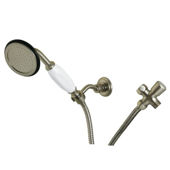 Kingston Brass KX10208BD Vintage Hand Shower Kit, Brushed Nickel