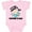 AD-Pink, variant on Inktastic Its My Daddys 1st Fathers Day with Baby and Stars Boys or Girls Baby Bodysuit