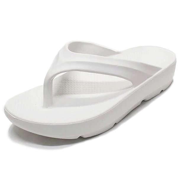 LAVRA Women's Flip Flop Arch Support Cushion Beach Thong Sandals