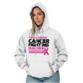 thumbnail image 5 of Breast Cancer Fighting Machine Hoodie Sweatshirt Women Brisco Brands L, 5 of 6
