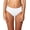 White, variant on Women's Strappy Bikini Swim Bottom Full Coverage Swimwear Bathing Suits