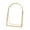 A, variant on pdqouc Gold Arched Glass Keepsake Frame for Baby Footprints & Handprints – 4 Size Options Display Stand Perfect for & Memory Preservation