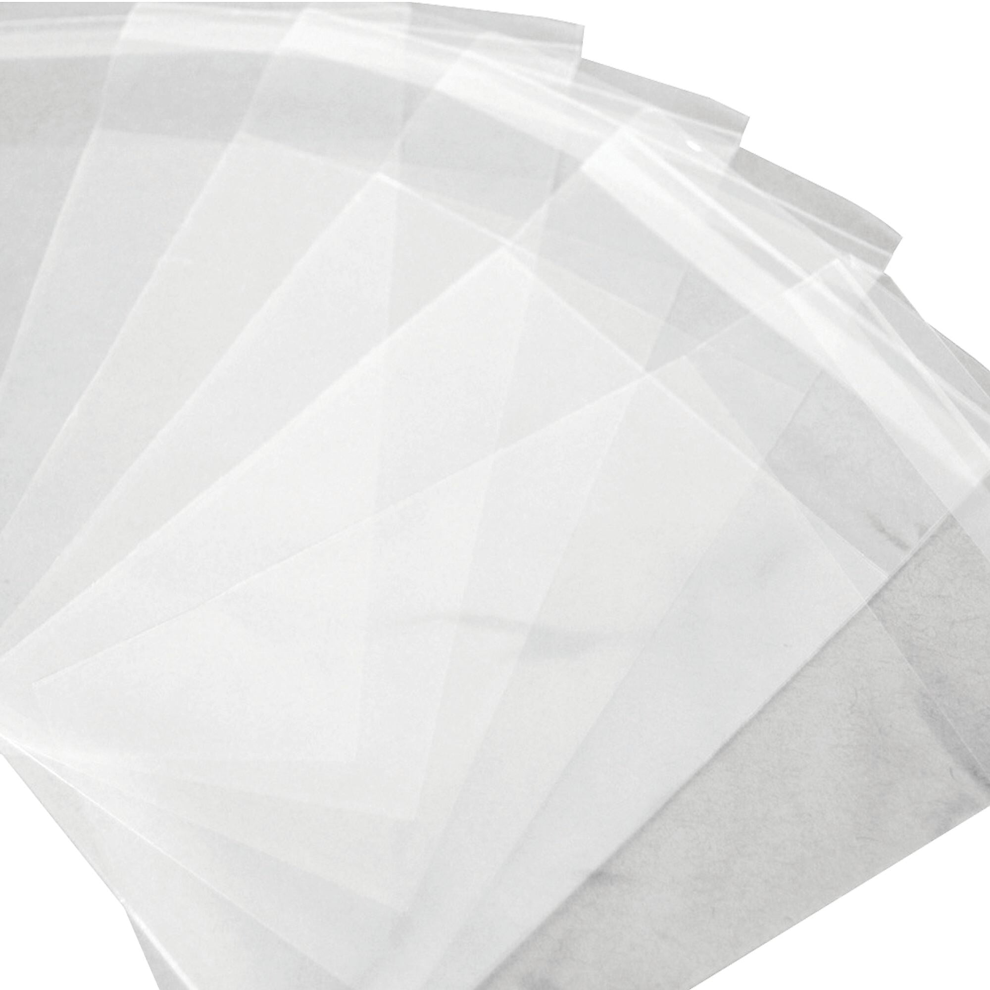 100 x 12" x 15" Clear Display Garment Cover Polypropylene Resealable Bags 