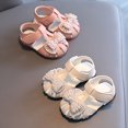 thumbnail image 4 of MZXELPRJD Toddler Jelly Sandals Toddler Size 5 Sandals Girls Princess Shoes for Girls Youth Slippers Boys Baby Girl Newborn Accessories for Little White 2-2.5 Years, 4 of 9